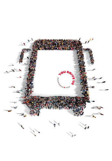 busworld india bus people